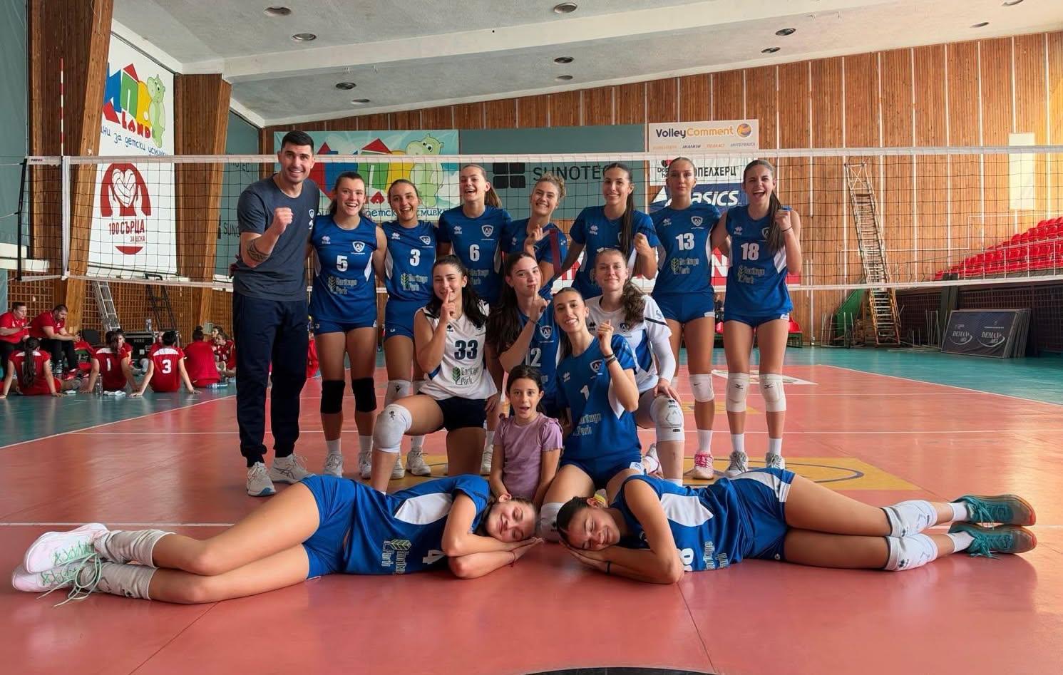 Отборът на Левски София за момичета под 18 години надигра ЦСКА с 3:1