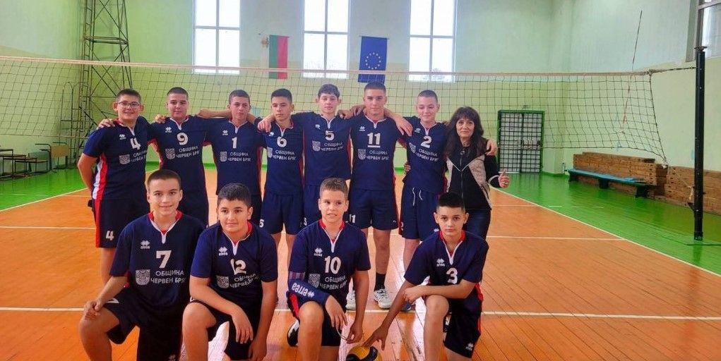 Отборът на Локомотив (Червен Бряг) приключи на второ място в крайното класиране на регион Хемус за мъже под 18 години