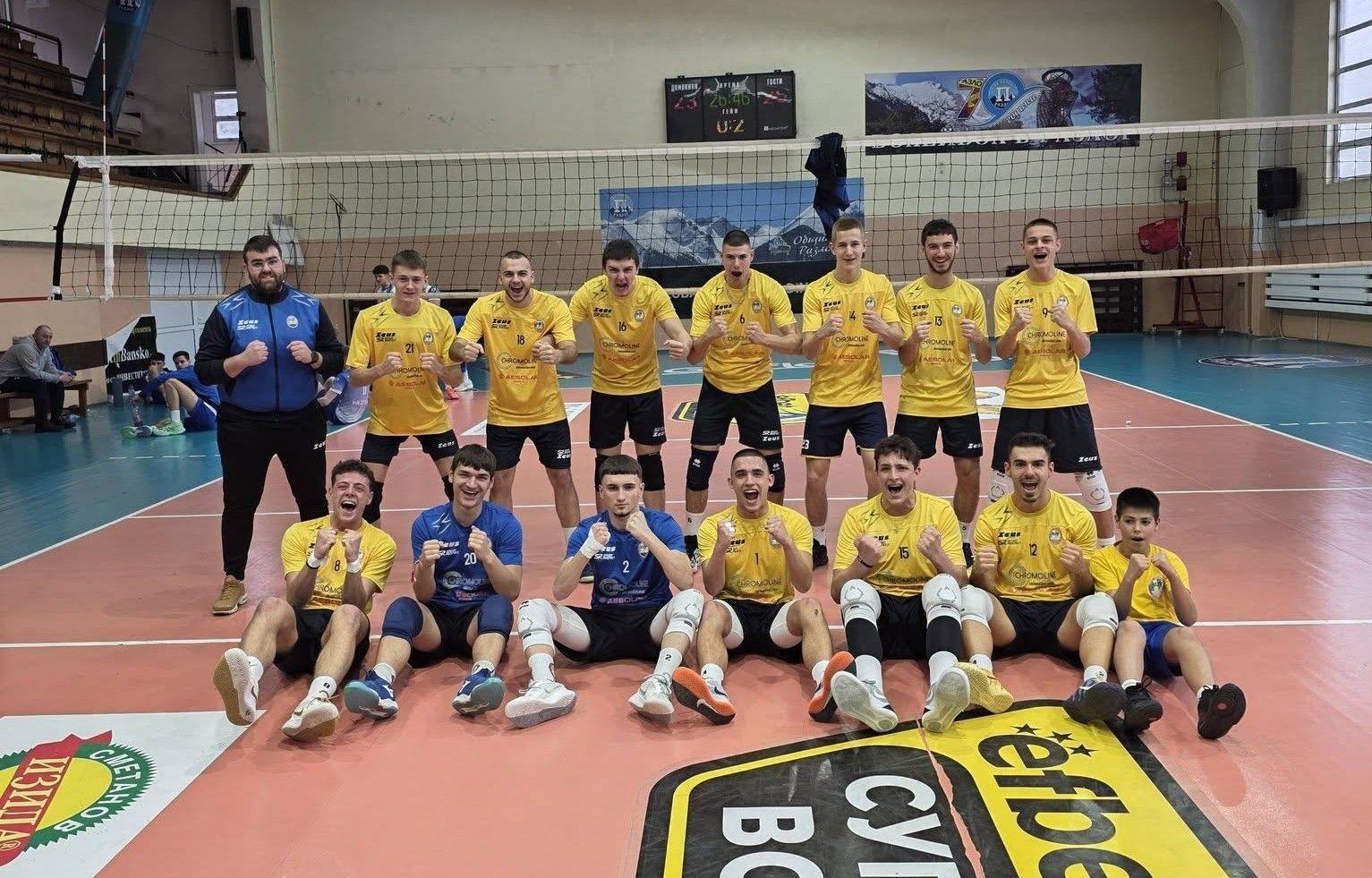 Волейболистите на СУ спечелиха група К от квалификационните турнири