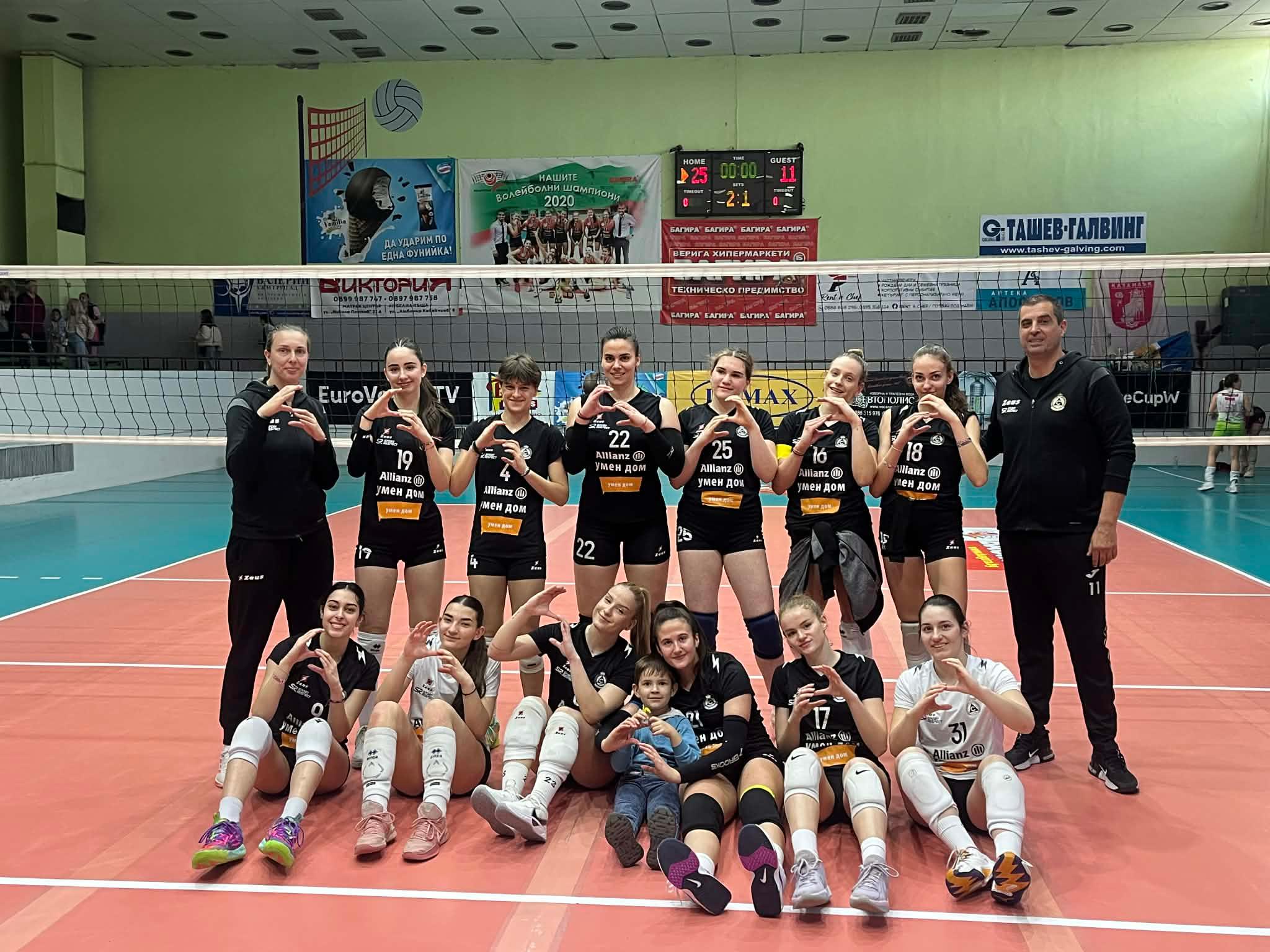 Славия спечели група Ж от квалификационните турнири